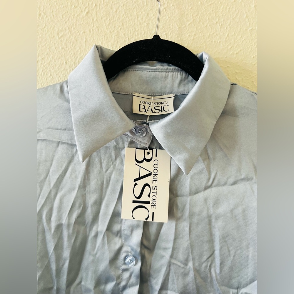 Women’s Satin Blouse – Size M (Approx.) – New with Tags - Picture 5 of 8